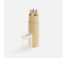 Набор карандашей Pencilvania Office с точилкой, прозрачный