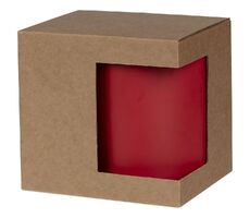 Коробка для кружки с окном Cupcase, крафт