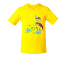 Футболка детская Roller Skates, желтая, 6 лет