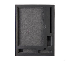 Коробка "Tower", сливбокс, размер 20*29*4.5 см, картон черный,300 гр. ложемент изолон