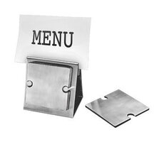 Подставки под кружку/стакан "Dinner" 6 штук и держатель для меню;10,5х7,8х10,5 см;8,3х8,3х0,2см