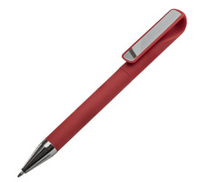 Ручка шариковая GLOSSY GUN с покрытием soft touch