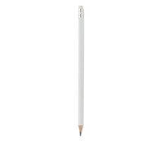 Natural pencil with eraser