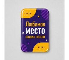 Объемный стикер из эпоксидной смолы на дверь вертикальный