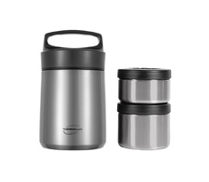 Термос с двумя контейнерами THERMOcafe «TCLB-1480SY», 1480 мл