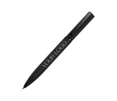 Ручка шариковая металлическая «Siegfried Silver» soft-touch с зеркальным слоем