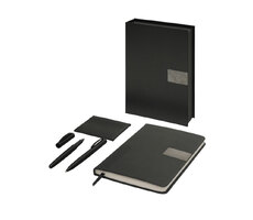 Подарочный набор «Goethe» с блокнотом А5, 2-мя ручками и картхолдером