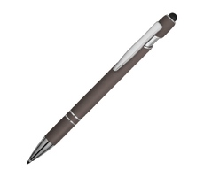 Ручка-стилус металлическая шариковая «Sway» soft-touch