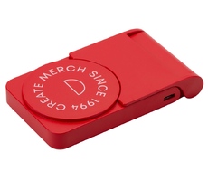 Магнитный внешний аккумулятор «MagnIQ», 5000 mAh с тампопечатью