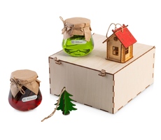 Подарочный набор «Decoration Deluxe» 2.0 с двумя видами варенья