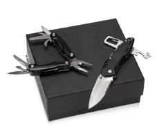 Подарочный набор с мультитулом и ножом «Blacksmith»