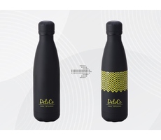 Вакуумная термобутылка «Vacuum bottle C1», soft touch,  с УФ-печатью