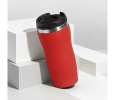 Термокружка «Double wall mug С1» soft-touch, 350 мл