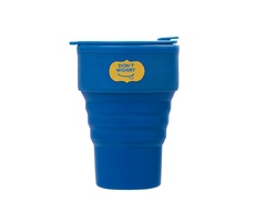 Силиконовый складной стакан «GoCup» с тампопечатью
