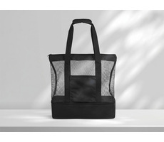 Сумка для шопинга и пляжа «Coolmesh» с изотермическим отделением внизу