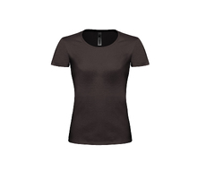 Футболка женская Exact 190 Top/women, черная/black, размер M