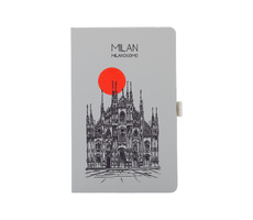 Блокнот "Парма_Duomo Milan", формат А5