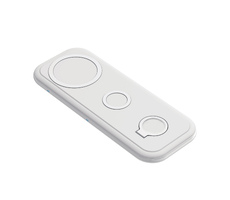 Настольная беспроводная (15W) зарядная станция "Snow Board" для смартфона, часов и наушников