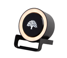 Bluetooth колонка-подставка "Smart Loud" с беспроводным (10W) зарядным устройством, лампой и подсветкой логотипа