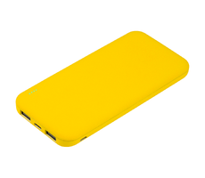 Внешний аккумулятор с подсветкой Люче (Luce) Lemoni 10000 mAh, желтый