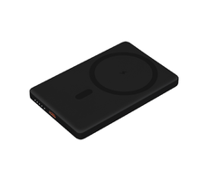 Внешний аккумулятор Атлантис (Atlantis) PD 5000mAh с функцией беспроводной зарядки 15W, черный