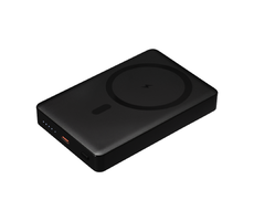 Внешний аккумулятор Атлантис Плюс PD (Atlantis PD Plus) 10000mAh с функцией беспроводной зарядки 15W, черный