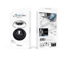 Кабель VONMAHLEN allroundo® eco 6 в 1 с быстрой зарядкой, 90 см