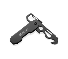 Мультитул GearX с карабином и открывалкой для посылок