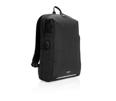 Рюкзак Swiss Peak с RFID-защитой и USB-A из rPET AWARE™, 15,6’’