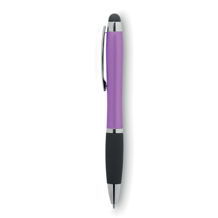 40 169. Шариковая ручка с подсветкой. Шариковые ручки с надписями. Ручка стилус Phoenix. Шариковая ручка со светящимся корпусом.